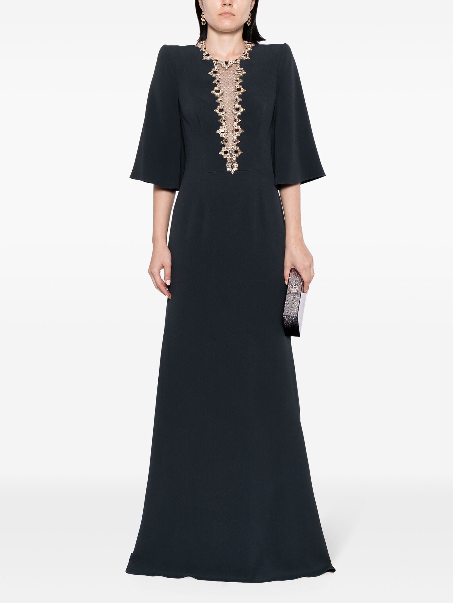 Jenny Packham Black Mars Dress | iBrandZone
