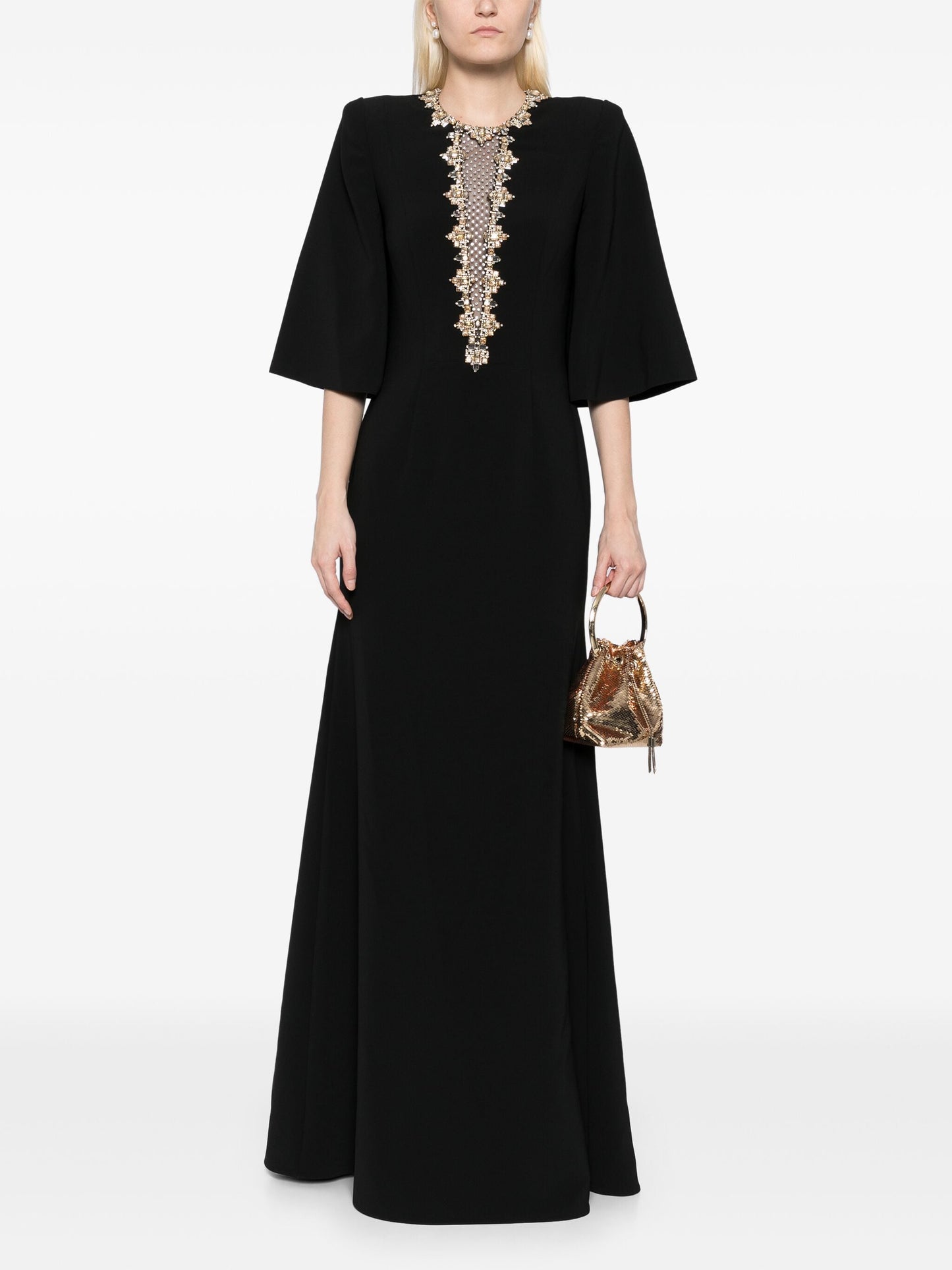 Jenny Packham Black Mars Dress | iBrandZone