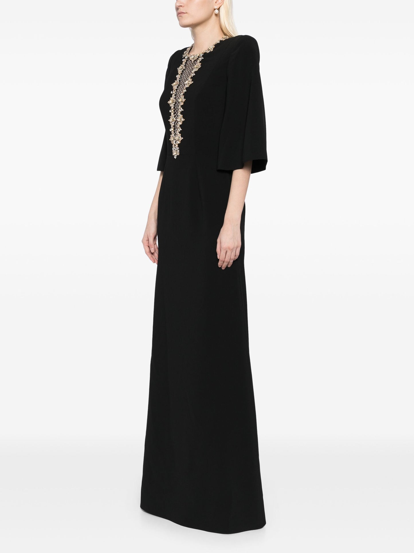 Jenny Packham Black Mars Dress | iBrandZone