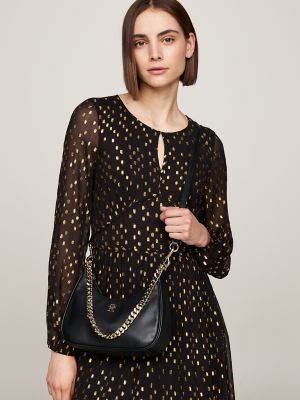 Monogram Plaque Chain Crossbody Bag | Tommy Hilfiger - iBrandZone
