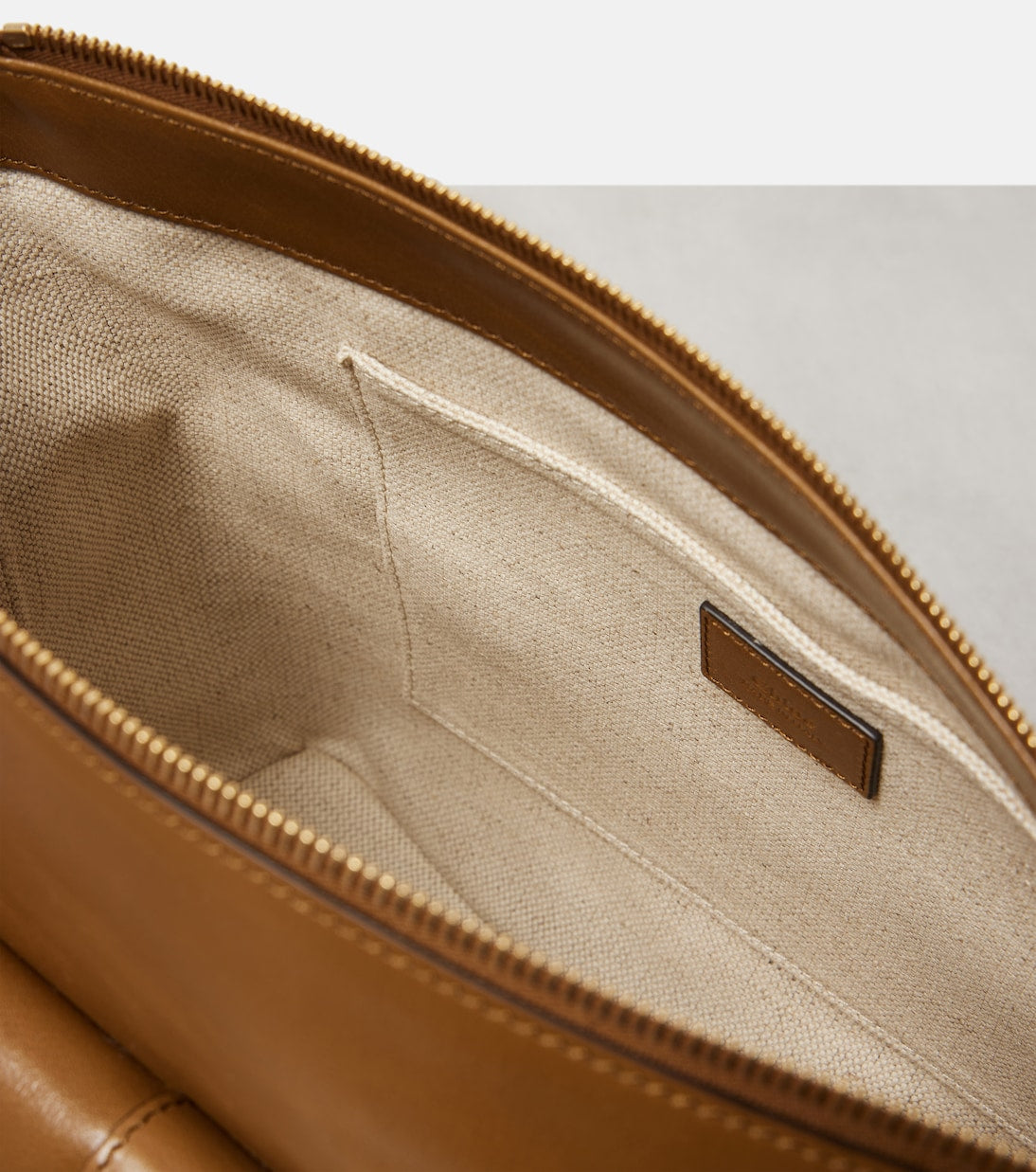 Small leather camera bag in Dark Khaki - Chloe | iBrandZone