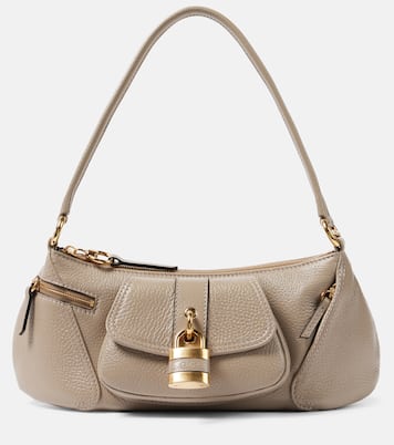 The 99 leather shoulder bag in grey - Chloe | iBrandZone