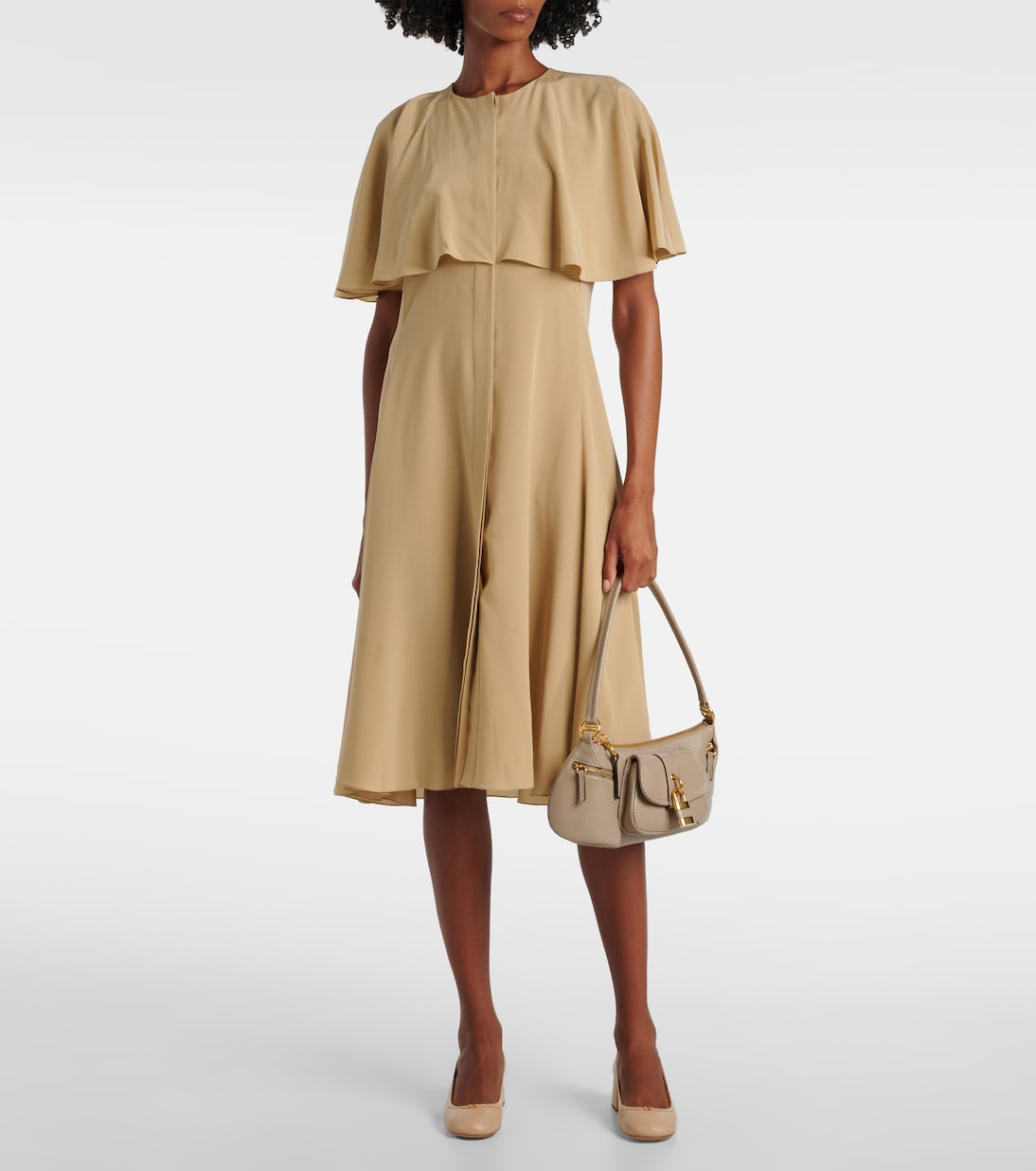 The 99 leather shoulder bag in grey - Chloe | iBrandZone