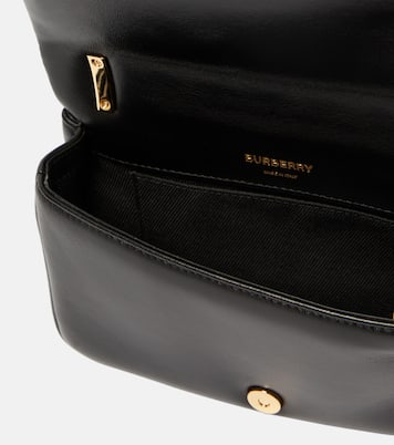 Lola Mini leather shoulder bag in black - Burberry | iBrandZone