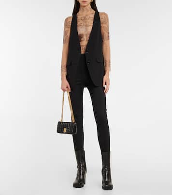 Lola Mini leather shoulder bag in black - Burberry | iBrandZone
