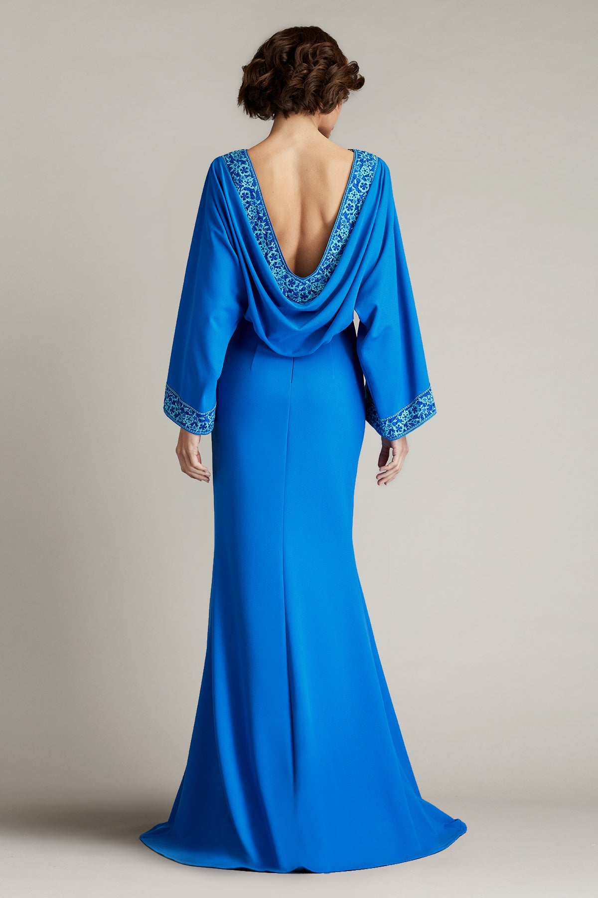 Moline Cowl Back Gown by Tadashi Shoji - iBrandZone