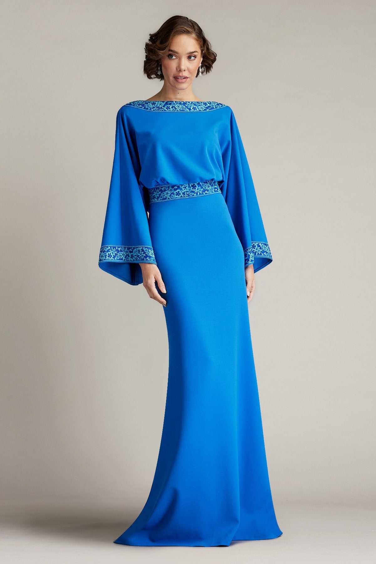 Moline Cowl Back Gown by Tadashi Shoji - iBrandZone